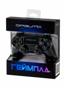 Геймпад беспроводной Bluetooth джойстик для PS4, ПК, Android Орбита OT-PCG12 Черный